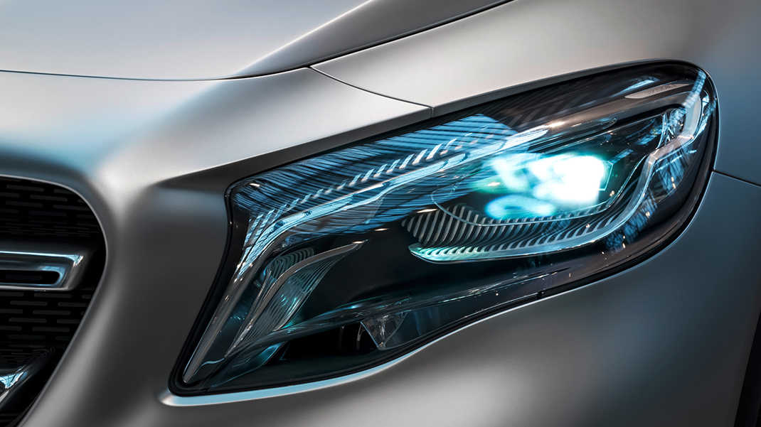 Auto Light Glass Cover